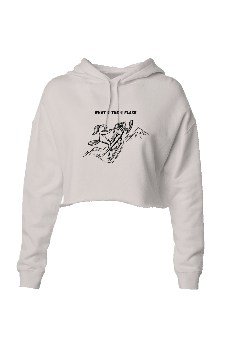 WTF Lightweight Crop Hoodie