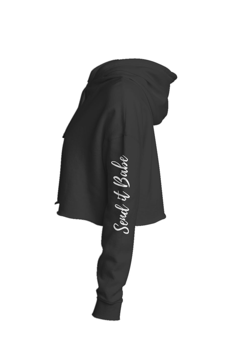 Sled Daddy Lightweight Crop Hoodie