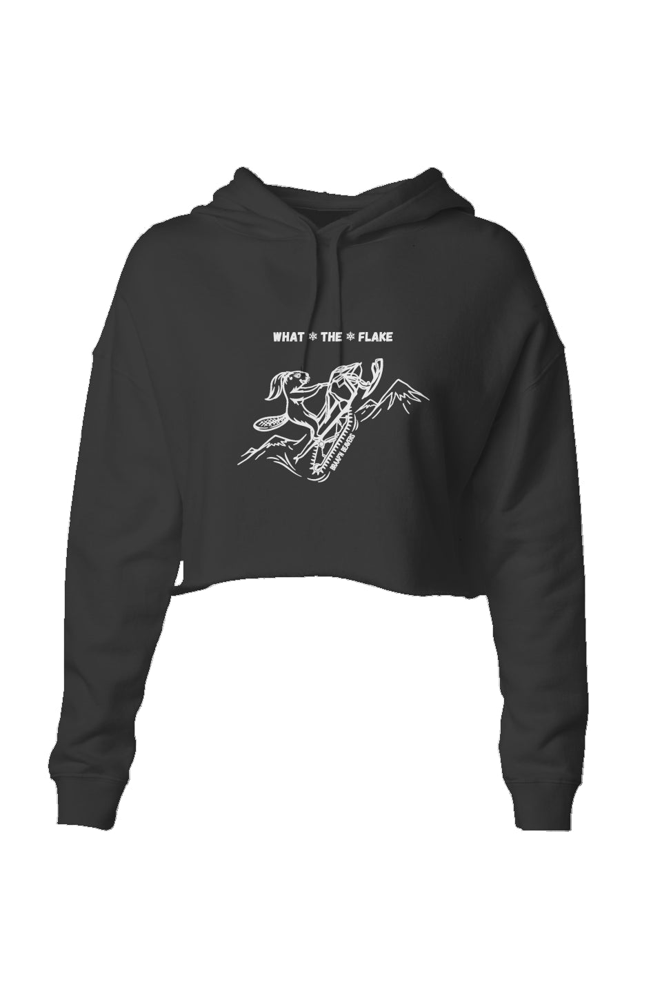 WTF Lightweight Crop Hoodie